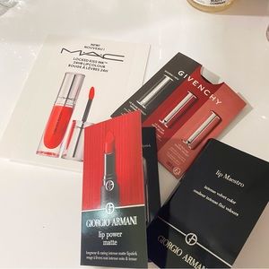Lipstick samplers bundles